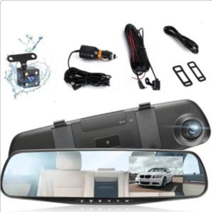 DASH CAM WITH REAR VIEW CAMERA